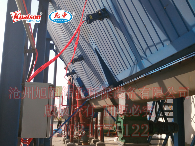 20萬噸滾筒復合肥生產車間HFMC-1080型復合肥脈沖布袋除塵器排灰系統(tǒng)